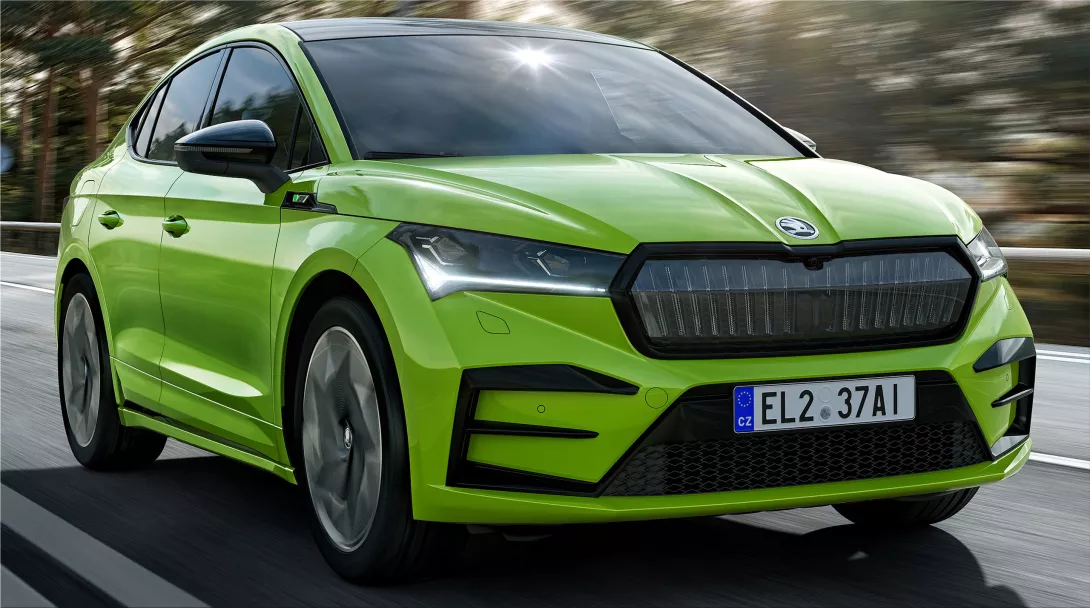 The Skoda Enyaq iV electric car is the business car of 2023